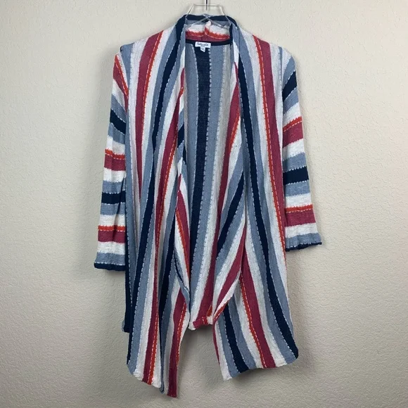 SPLENDID Rancho Stripe Knit Open Front Cardigan - Picture 2 of 16